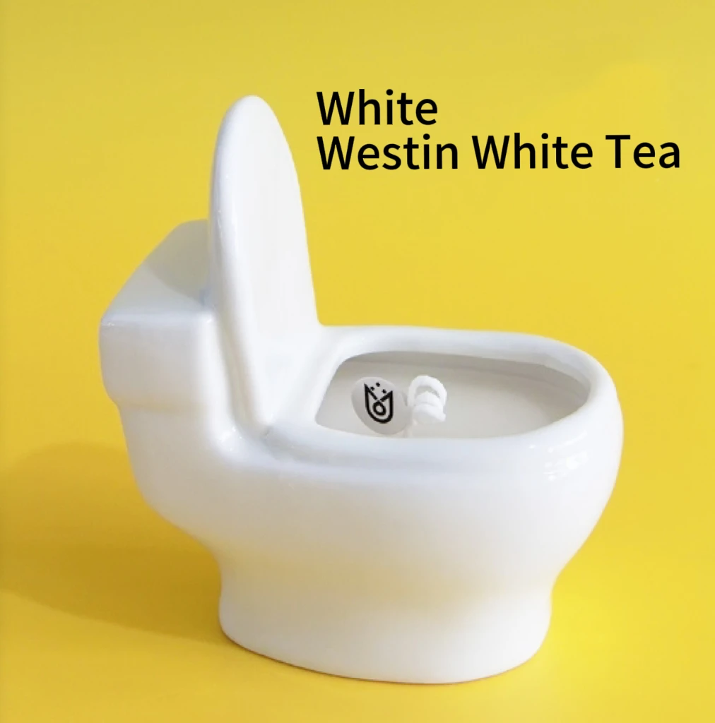 Quirky Customized Toilet-themed Scented Candles Handcrafted from Paraffin Wax with Decorative Aromatherapy Fragrance