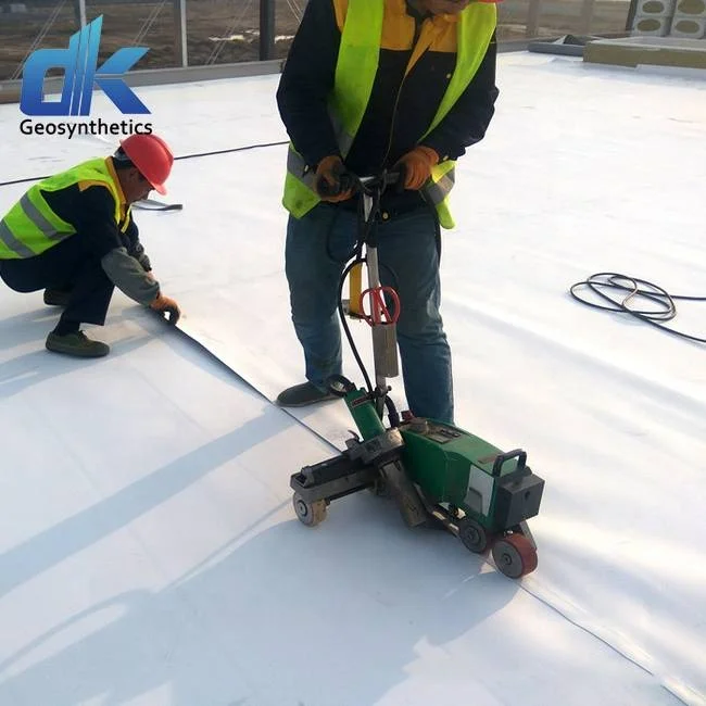 Tpo Roofing Membrane Waterproof Coiled Material TPO/HDPE/PVC Roofing Waterproof Membrane Material