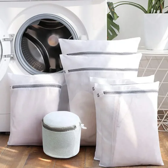Wholesale Reusable Lingerie Mesh Laundry Washing Bag In Bulk