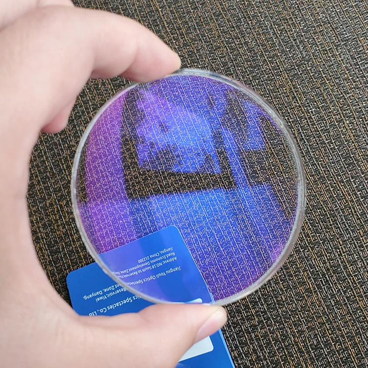 1.56 blue light blue cut lens optical eyeglasses lenses