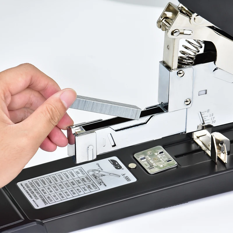 Factory Manual Stapler Machine A-5000 Stationery Metal Heavy Duty Book Binding Stapler