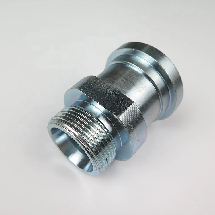 Hydraulic hose adapter fitting stainless steel T fitting tee connector