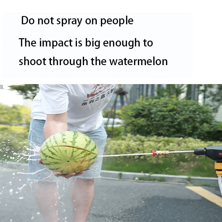 12V Wireless Car Washing Spray Water Gun Household Cleaning High Pressure Car Washer