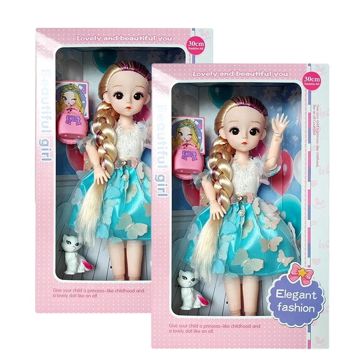 Makeup Happy Birthday Present Beautiful Princess Girls Kids Toys Dolls For Girls Children