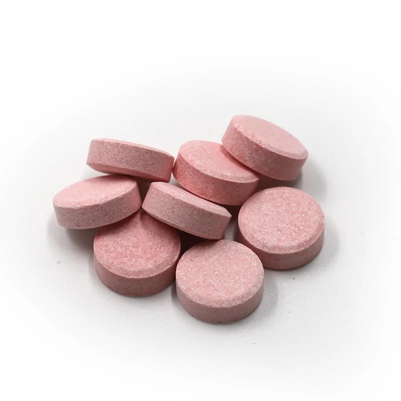 Toothpaste Tablets Teeth Whitening Fluoride Tablet with OEM brand 30 tabs for adults traveling used