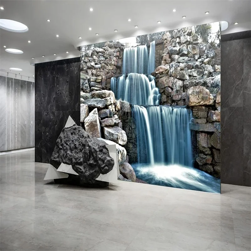 Wallpapers of Photography Wall Mural Peel And Stick 3D Wallpaper Murals Waterfalls