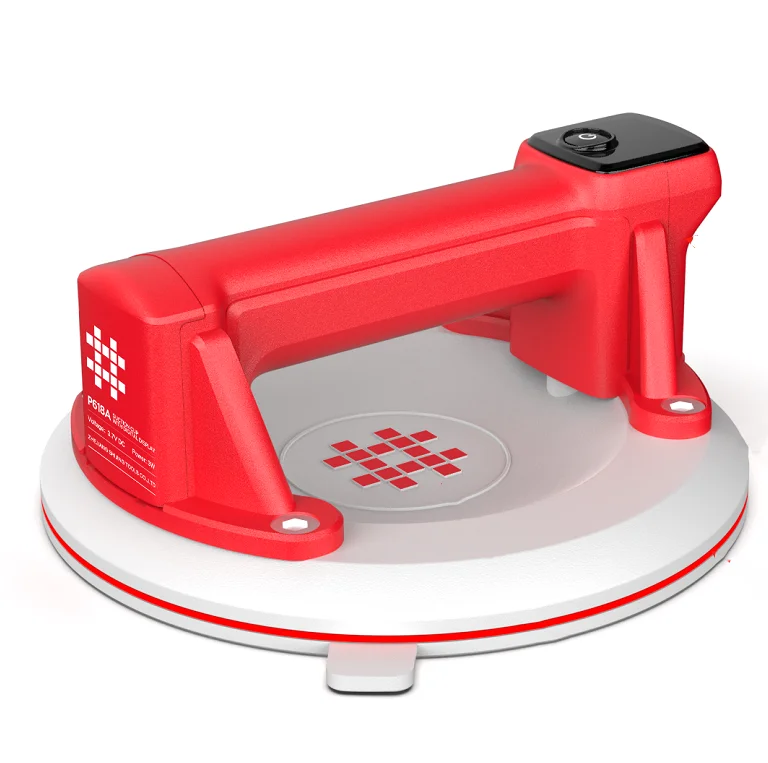 SHIJING P618A Digital Display Intelligent Electric Vacuum Suction Cup Tile Glass Lifting, Electric Tile Vacuum Suction Cup