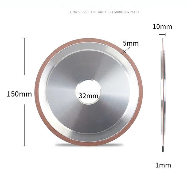 SDC Resin slotted diamond grinding wheel for tungsten steel heat treatment material alloy grinding wheel carbide