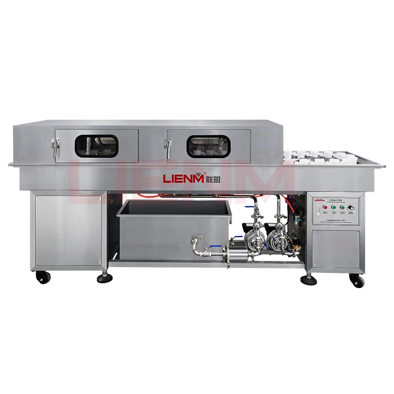 Rotary Glass Bottle Washing Machine Plastic Bottle Water Cleaning Equipment Liquid Rinser Washing and Drying Machine