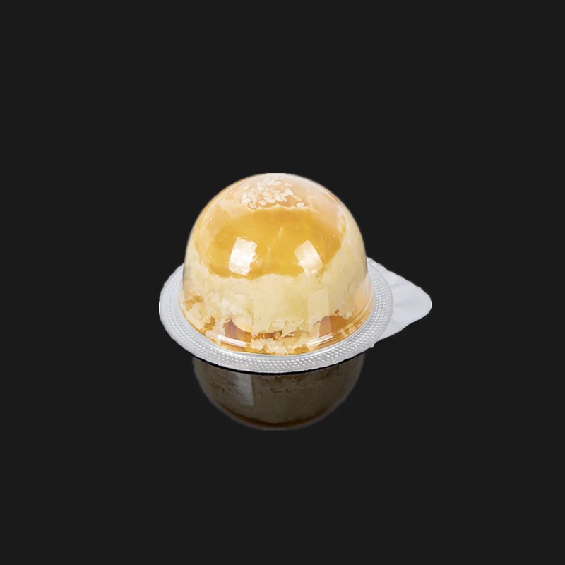 hengmaster Packing food plastic dessert tray and container box with lid cover for cake