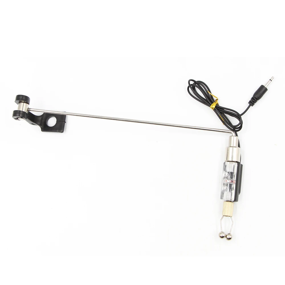 Fishing alarm ABS iron portable adjustable clip swinger carp fishing bite indicator alert Bite alarm hangers indicator system