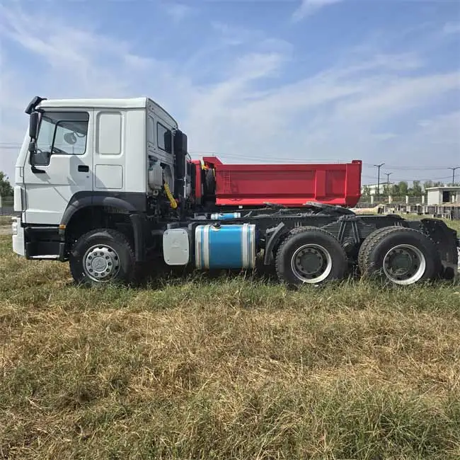 Лучшие Цены Sinotruk Howo грузовик с прицепом 6x4 371hp левый правый Привод для продажи