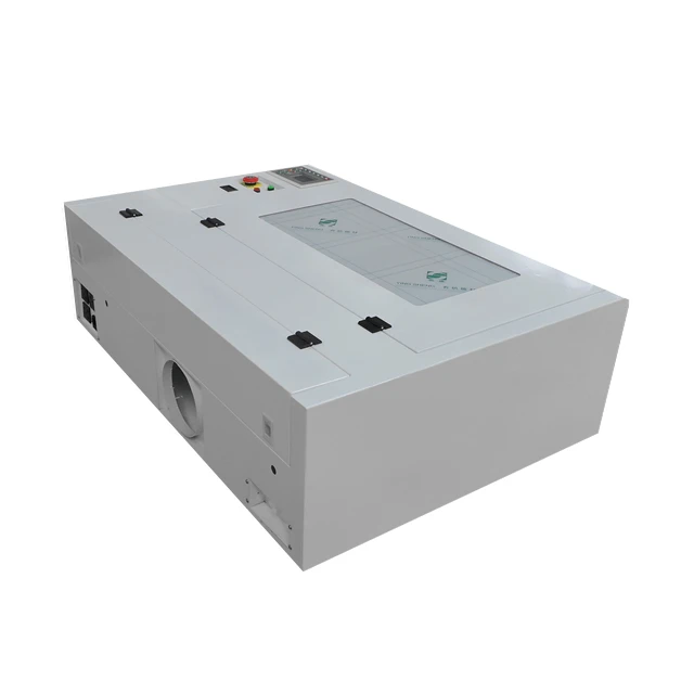 CNC 40W 50W small MINI CO2 laser engraver cutting machine for DIY Acrylic Glass MDF Crystal wood stone rubber stamp engraving