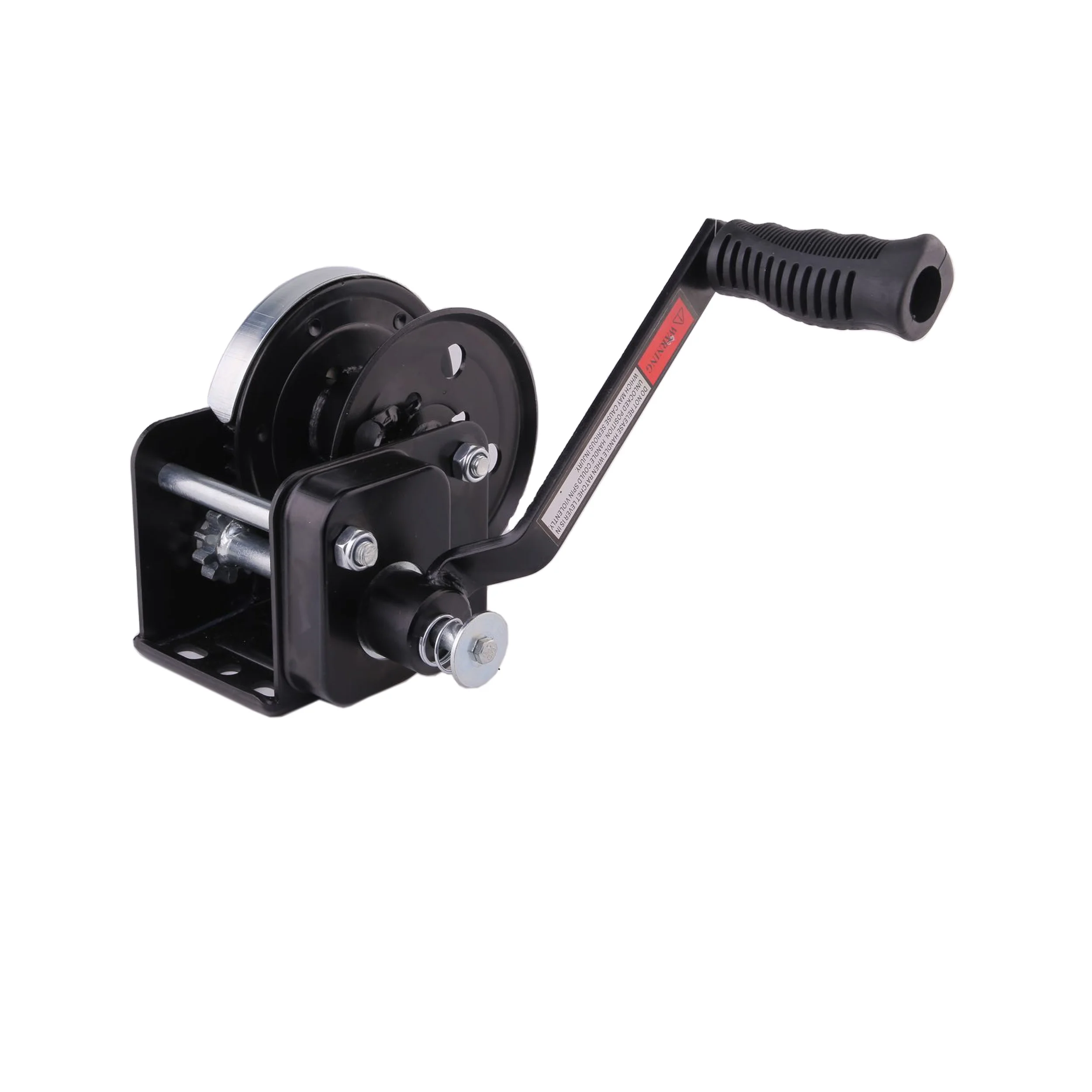 XINQI 2021 New Design 800LBS Hand Winch With Automatic Brake Drum  For Sale
