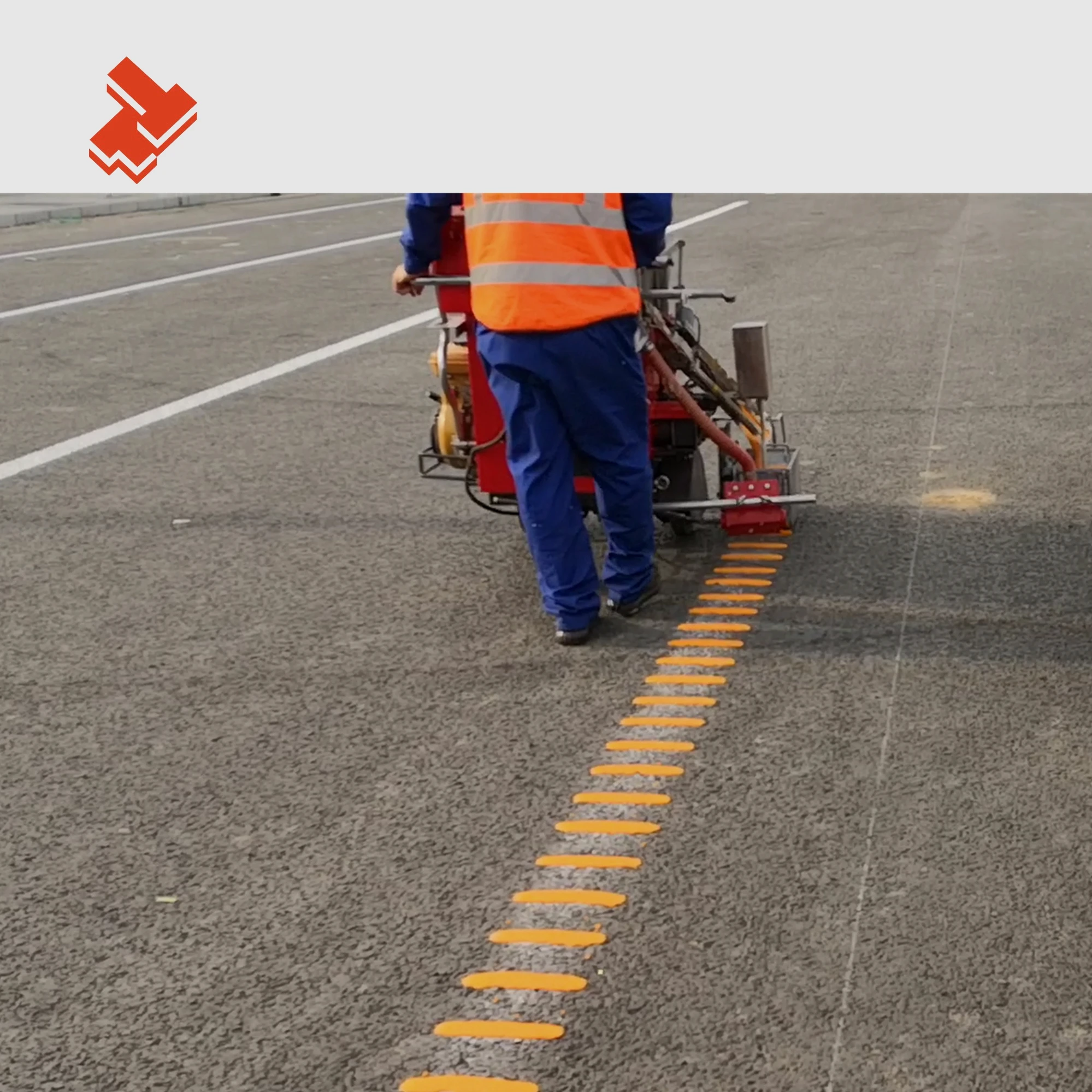 Environmental Cold Plastic Road Marking Paint/Two component paint MMA