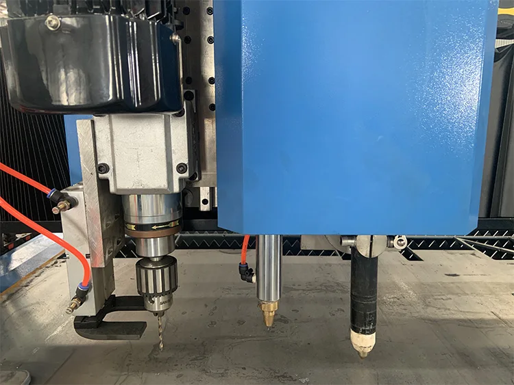 1530 2040 Table Multi-function CNC Plasma Cutting Cutter Machine with Side Rotary Attachment For Metal Plate and Tube Cutting