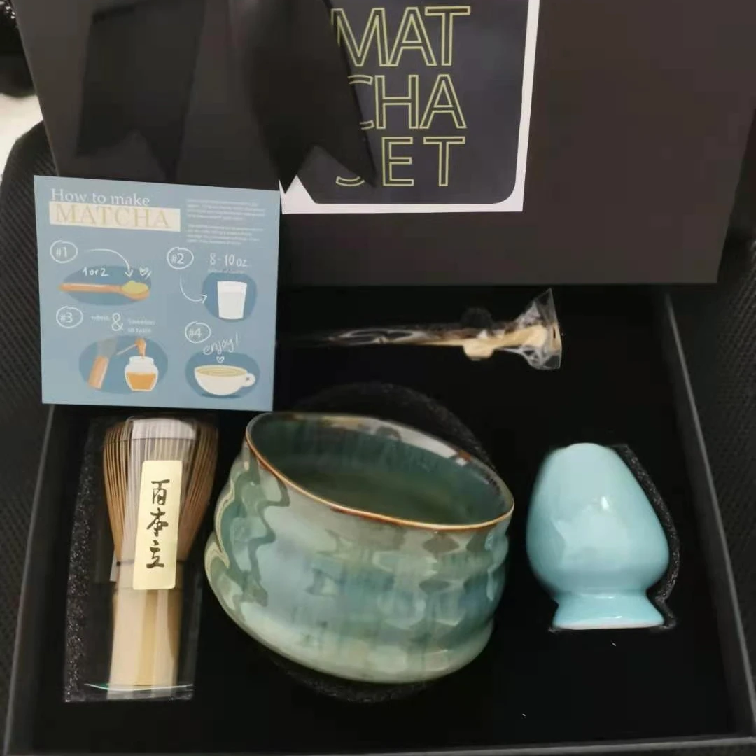 matcha tea ceremony kit  tea kit customised matcha green tea