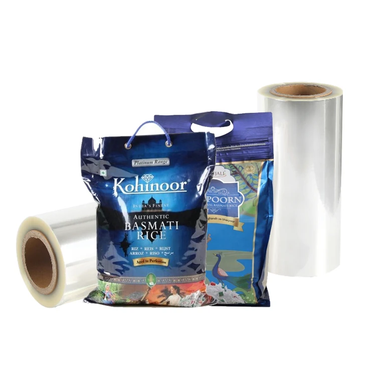 Laminated BOPP film for PP woven bags