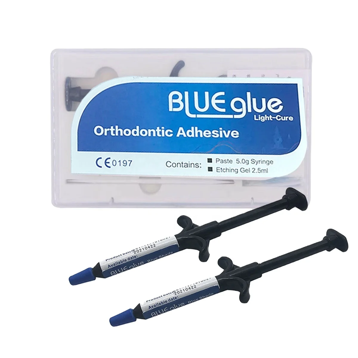 Denxy Dental High Quality Composite Resin for Brackets Green glue Orthodontic Adhesive Light cure Orthodontic Bonding Kit