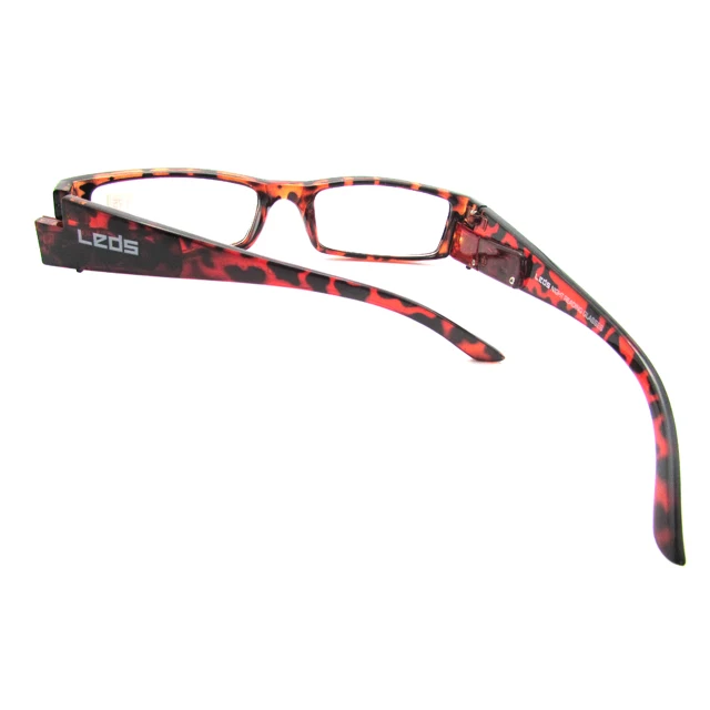 Fashion Italian  Retro Glasses Anti Blue Light Plastic Led Reading Glasses