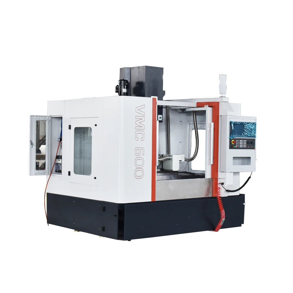 5 axis stainless cnc custom machining milling VMC600L desktop metal  aluminium profile cnc machine tools milling cutter