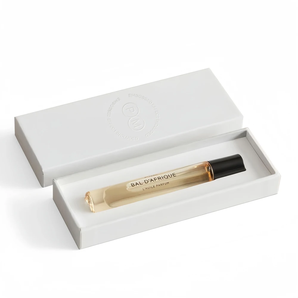 custom empty luxury 5ml 10ml roll on parfum perfume sample oil tester bottle box packaging