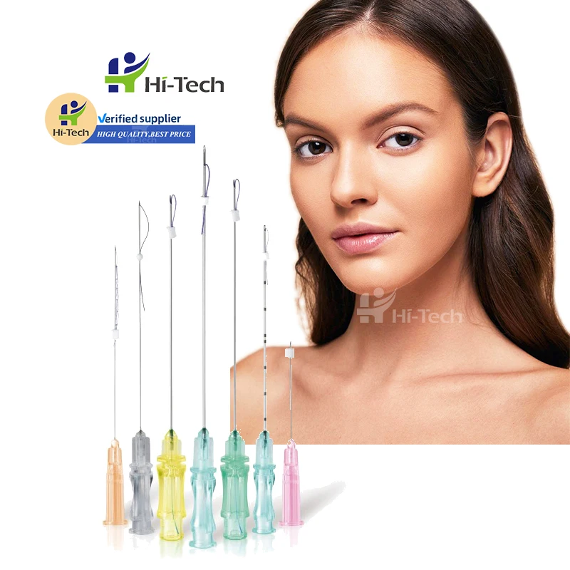 Customizable Logo Free Samples Screw Thread 30G 25mm PDO/PCL/PLLA Thread Face Lift Korea