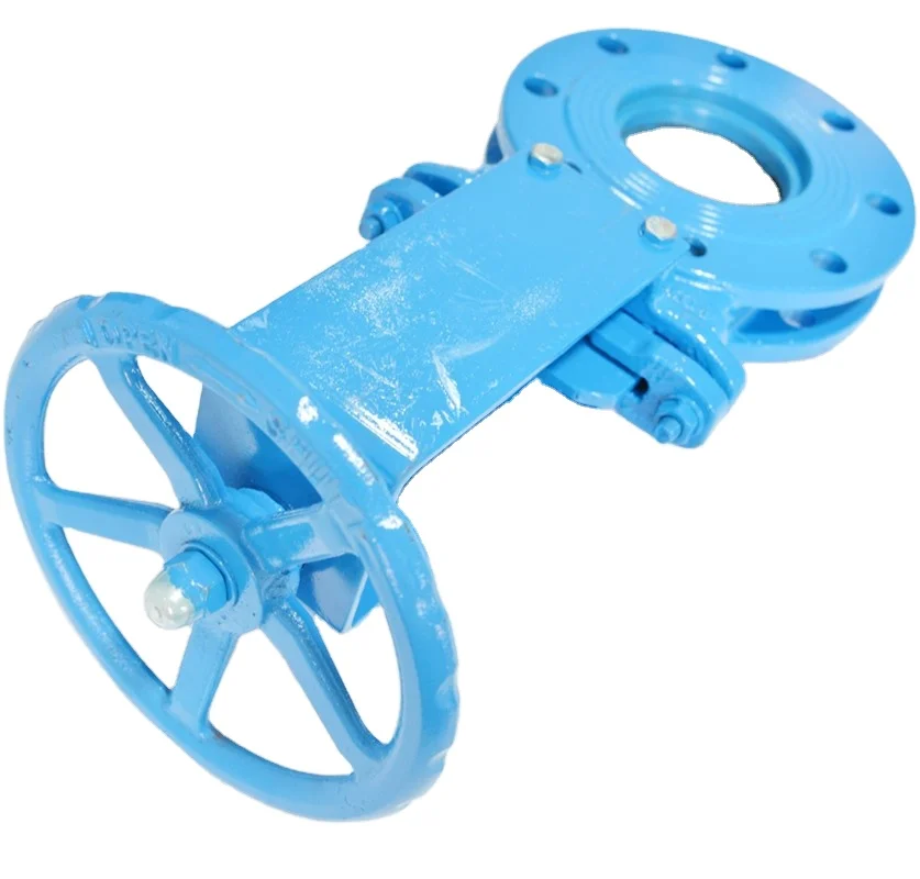 Manual Pneumatic/electric Knife Gate Valve Normal Temperature Wenzhou 6 6 4mp WCB Flange Manual Flanged Gate Valve