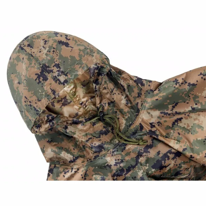 Multifunctional Poncho Raincoat Camouflage Portable Travel Military Poncho