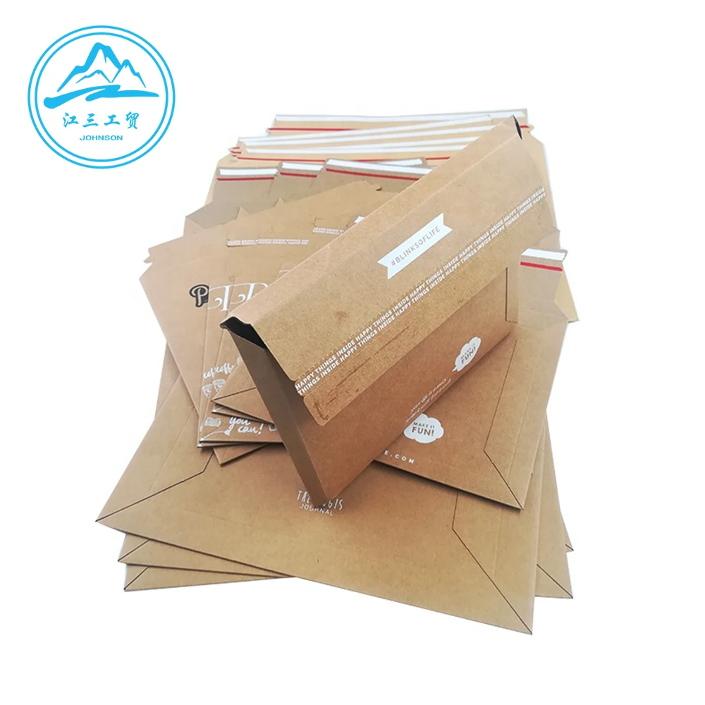 A3 A4 A5 custom-made brown cheap kraft paper envelope for gifts clothing packaging photo envelopes