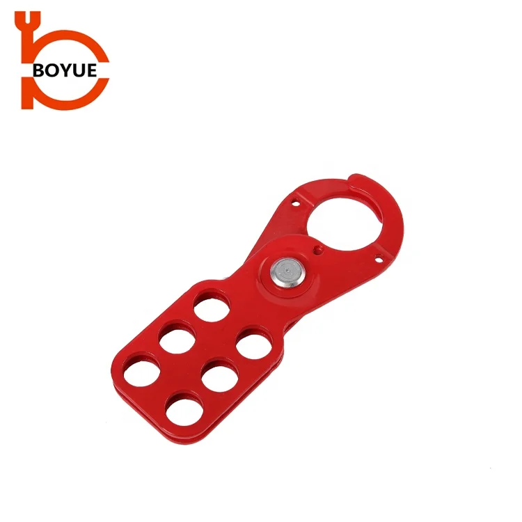 Economic Steel Safety Lockout Hasp Lock With Tap Size: 25mm And 38mm