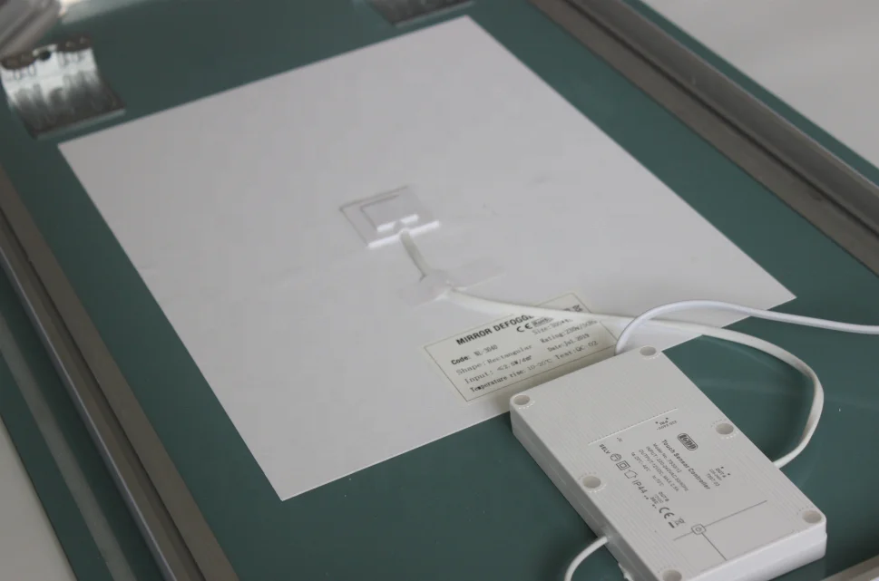 CE Driver Built in IP44 Touch Sensor Switch For Anti-fog Bathroom Mirror LED Light