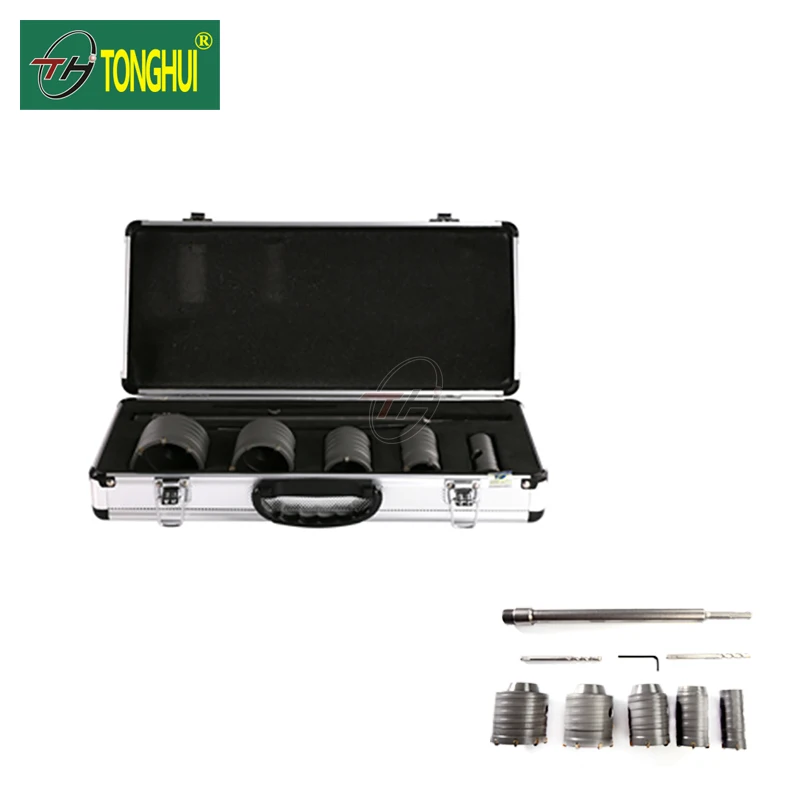 Cobalt Steel Alloys Material and Cement Stone Wall Application Hole Saw Cutter