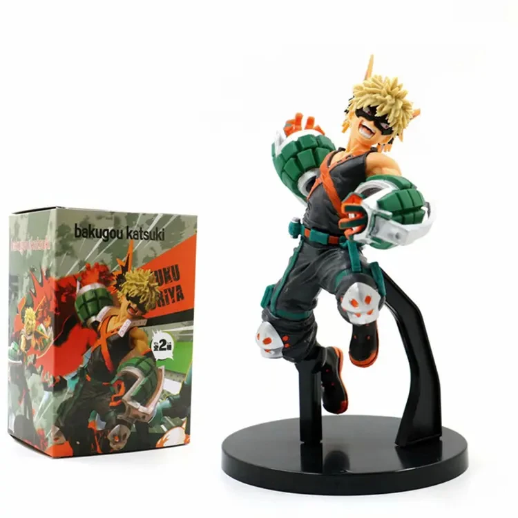19cm My Hero Academia Anime Action Figure Bakugou Katsuki Boku no Hero Academia Collection Model pvc toy