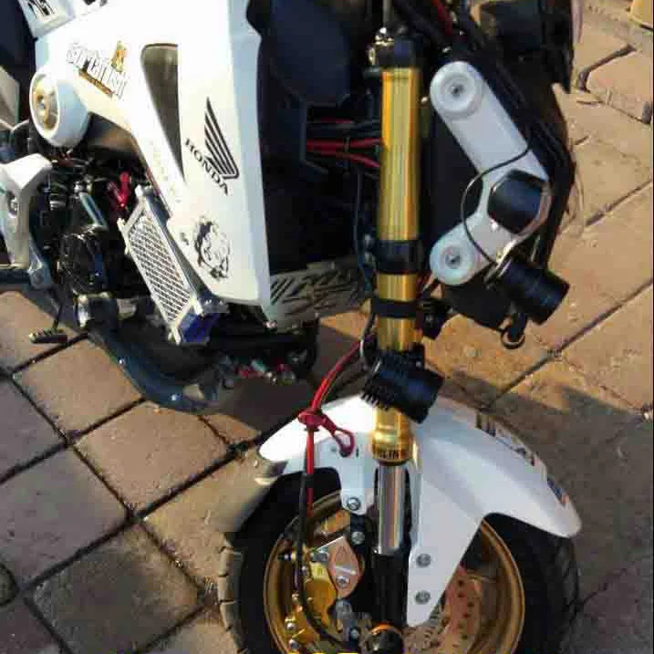 
Advanced hydraulic oil cooler radiator for motorcycle Honda MSX125 modified engine 