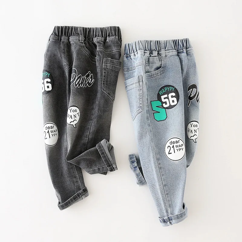 Kids Fashion Clothes New Style Jeans Pent Children Baby Boy Organic Cotton Clothes For Children