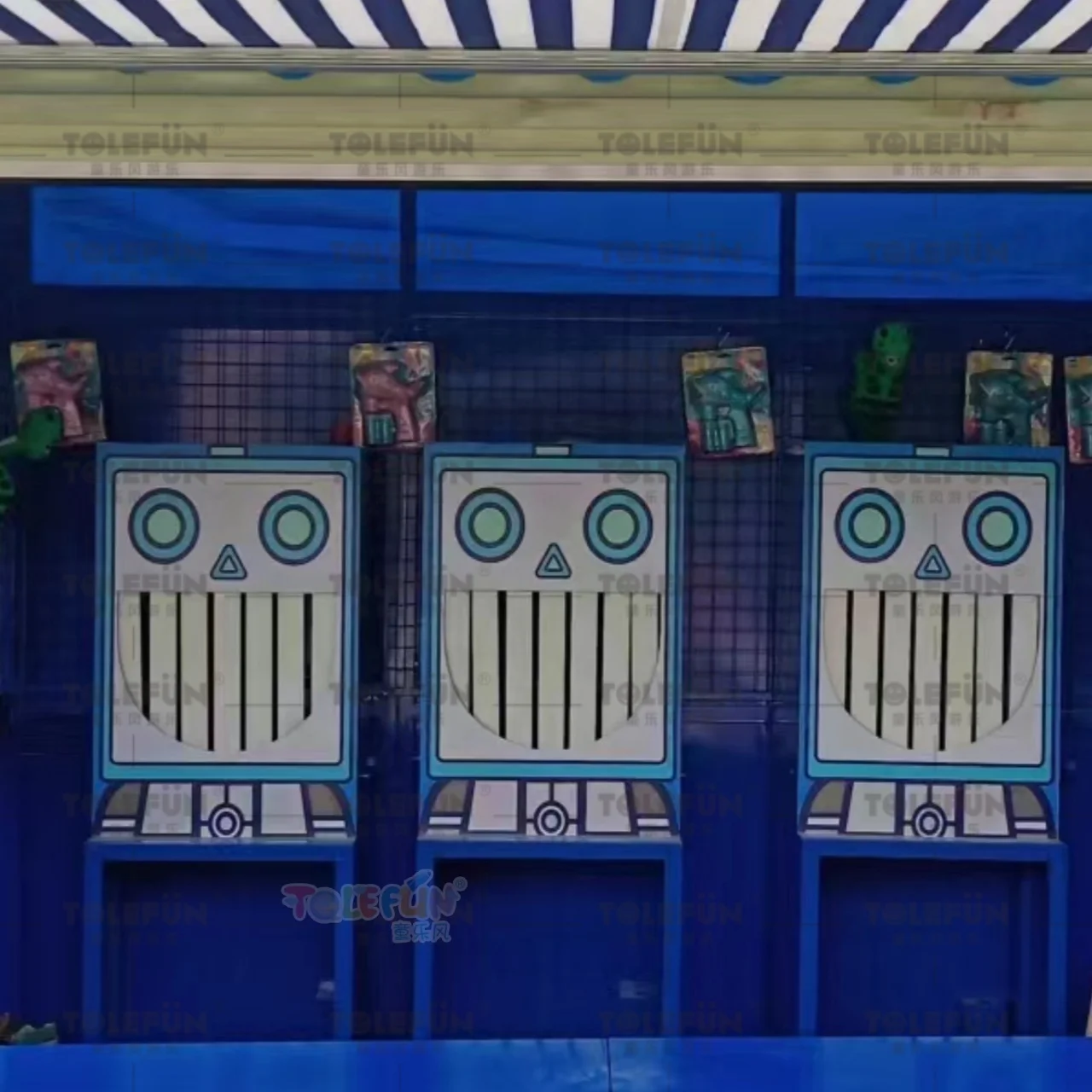 Tolefun Amusement Park great big booths game custom Kids Carnival Interactive Skill Games