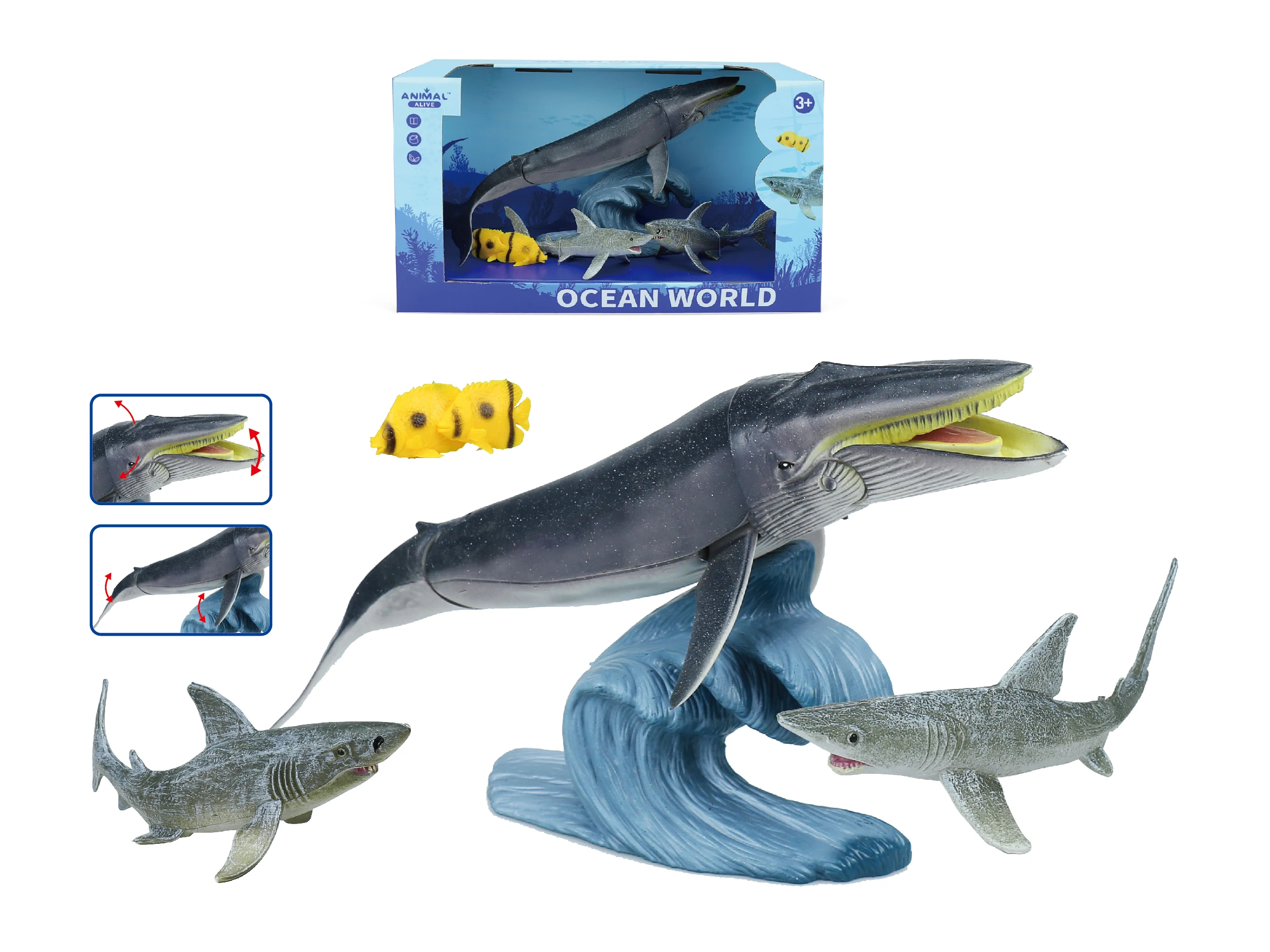 Miniature Simulation Zoo Farm Animal Set Toy Dinosaurs Model Plastic Toy Forest PVC Wild Animals Figures Toys Set