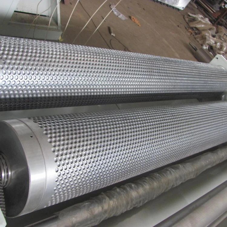 Polyethylene wrapping air bubble film making machine