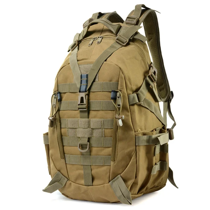 Tactical Large 3 Day Assault Pack Molle Backpacks New Designer Sports Fitness Hiking Cycling Polyester Zipper & Hasp Soft Handle