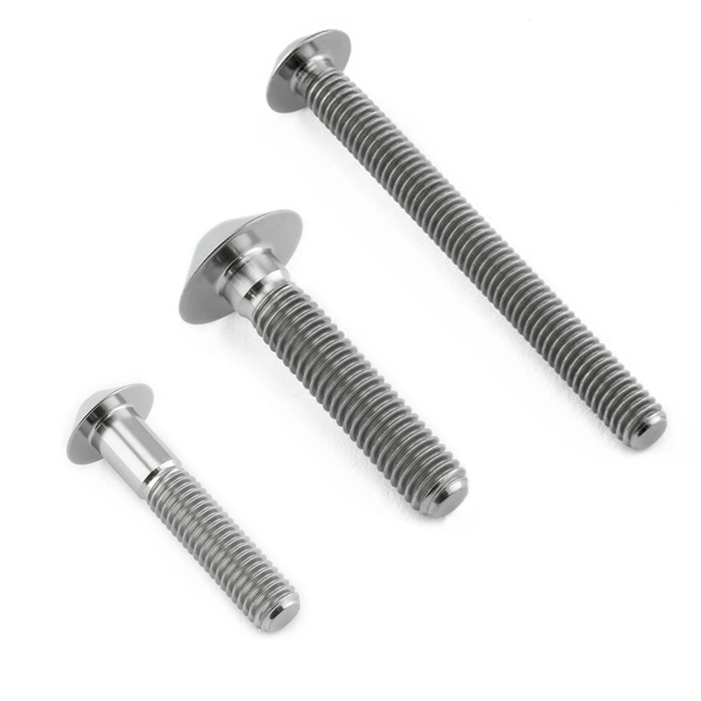 Titanium Flanged Socket Cap Race Spec M8X(1.25Mm)X35Mm 40Mm Hex Washer Head Grade 5 Titanium Bolt