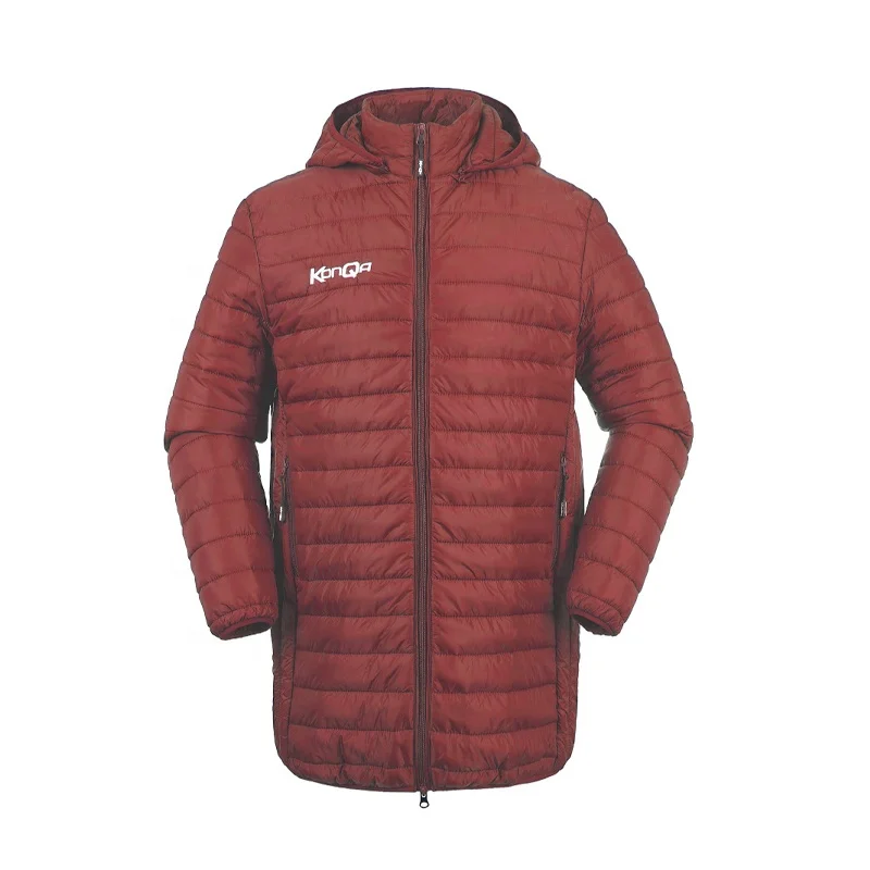 Outdoor Light Warm Duck Feather Custom Logo Nylon Black Hooded Winter Bubble Puff Filled Down Puffer Jackets for Men