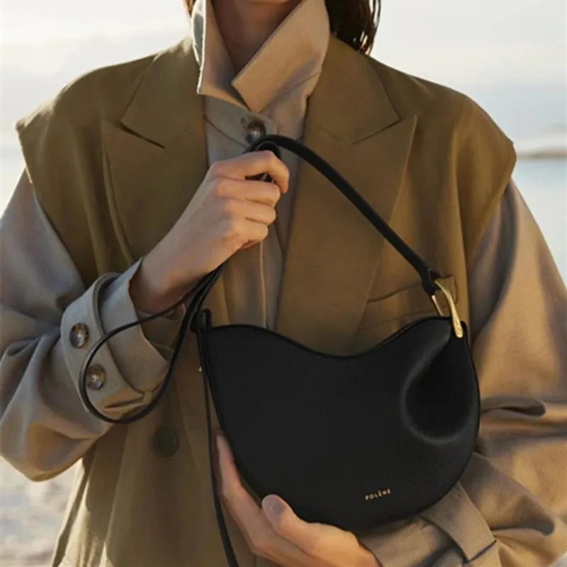 Small Hobo Bags for Women New Brand Handbags Female Girls Designer Genuine Leather Crossbody Shoulder Bag Ladies Totes Stylish