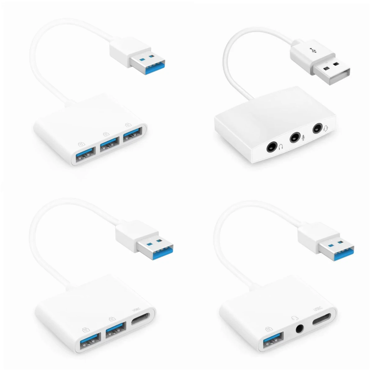 
LAPTOP RSA asap adapter chargers type-c to 3.5mm audio jack usb hub 