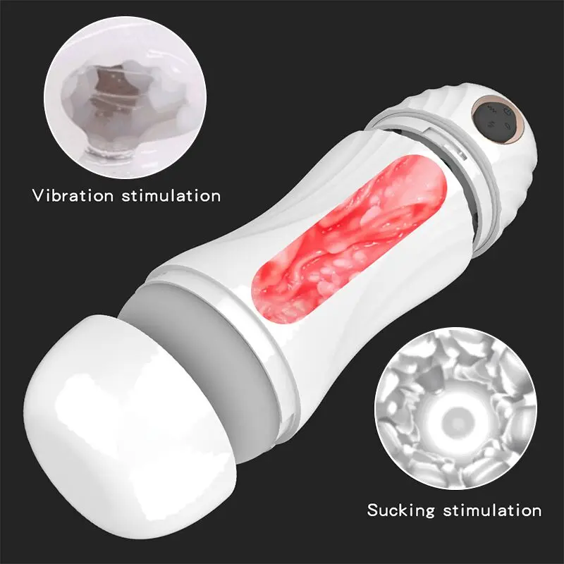 Male Sex Toys 10 Vibration 5 Sucking Piston Masturbation Cup For Men Intelligent Masturbator Electric Automatic Aircraft Cup
