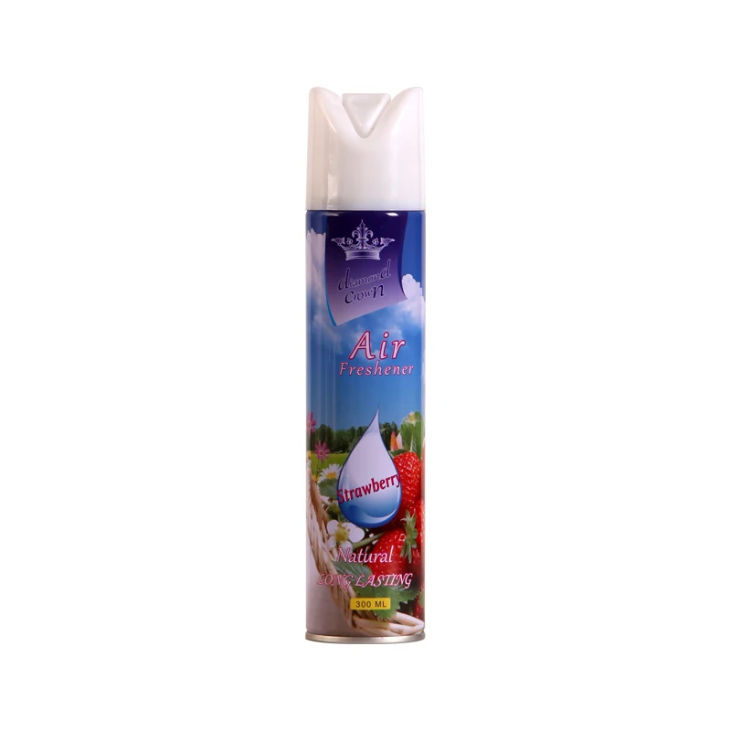 China Factory Cheap Price Display 300Ml Aerosol Can Air Freshener Spray Refill