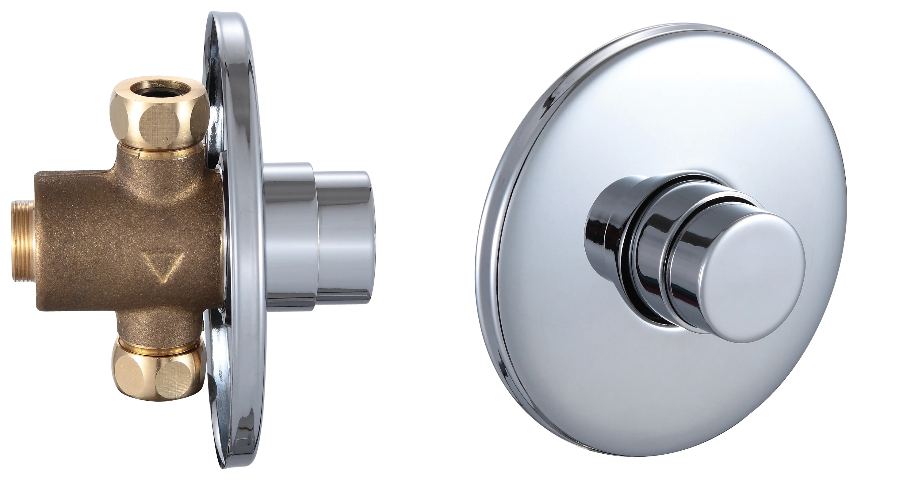 OEM ODM The popular High Quality Hot Selling Bathroom Water Brass Toilet Flush Valve Flushometers