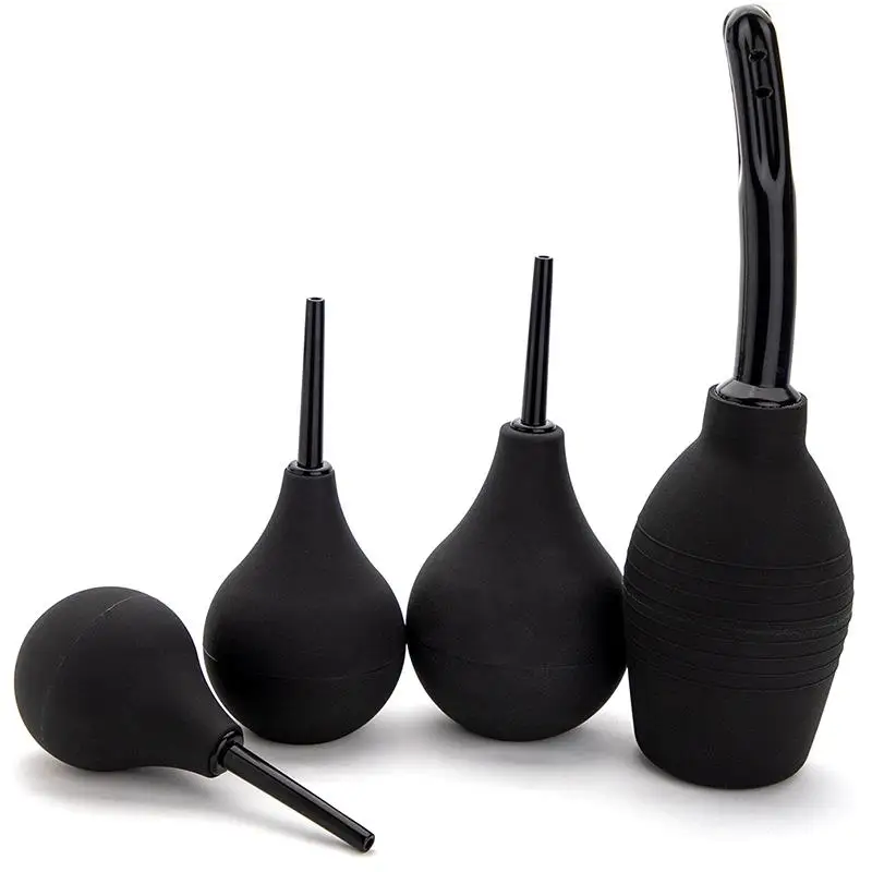 MOGlovers Anal Cleaner Enema Cleaning Vagina Douche Bulb Women Men Medical Rubber Health Hygiene Tool