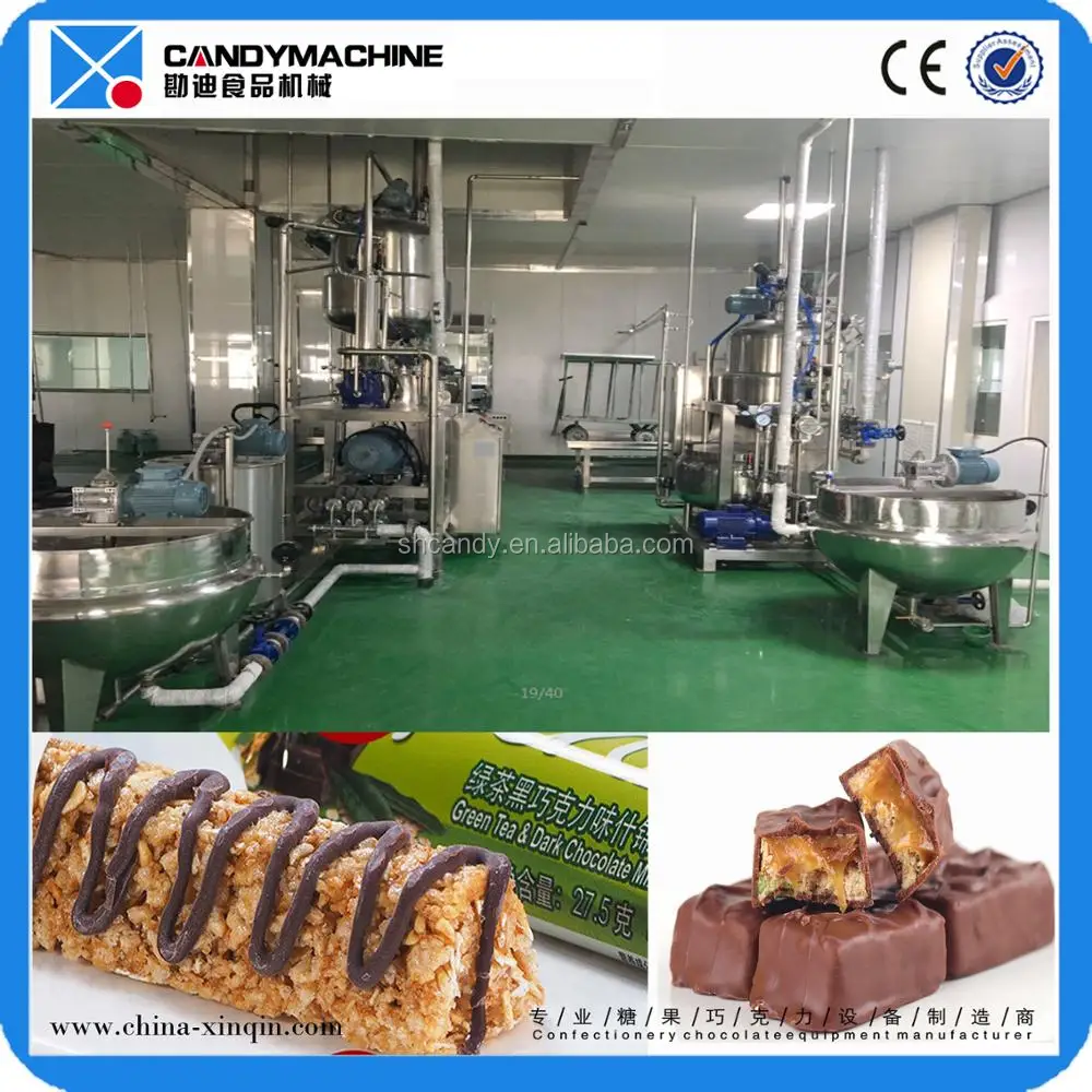 Energy Bar Making Machine Melanger Chocolate Machine