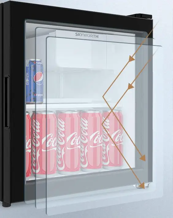 freezer Refrigerators Mini Freezer Refrigerator Fridge for home hotel 90L ice-showcase